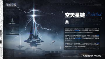 《锚点降临》档案库 | 情报资料：空天星链