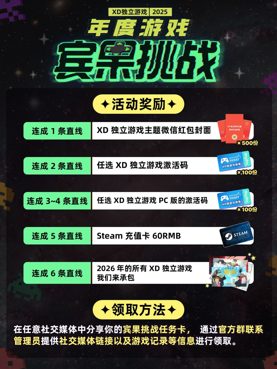 我的XD独立游戏2025年度游戏宾果挑战 1
