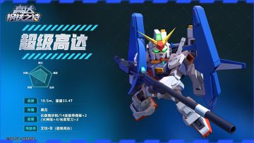 全副武装的合体兵器——超级高达