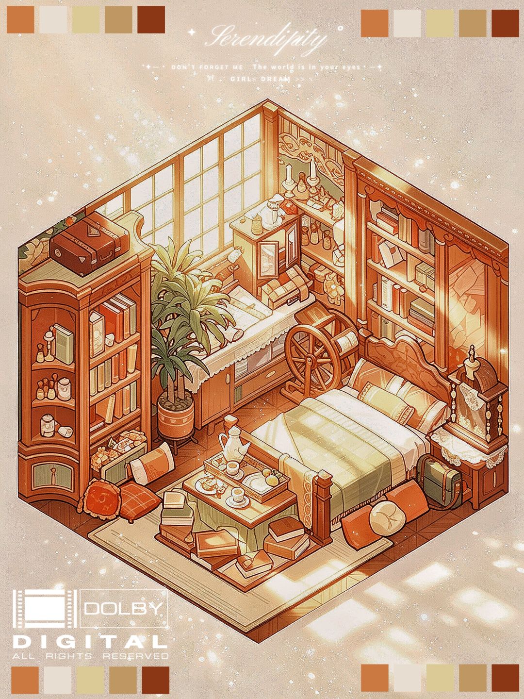✨‖我的休闲时光·复古风卧室 1