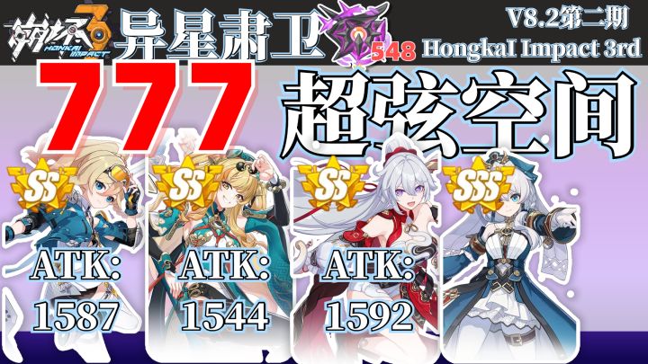 【崩坏3深渊寂灭】ss1+3鹅ss+3琪ss+2雀sss德截图
