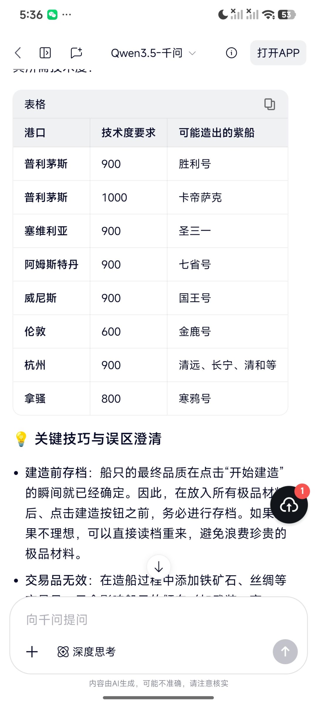 感觉还有很多人不知道可以无图纸造船啊 2