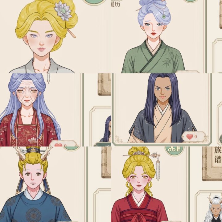 可以影响世界中NPC的发色眼睛后,美人更多截图
