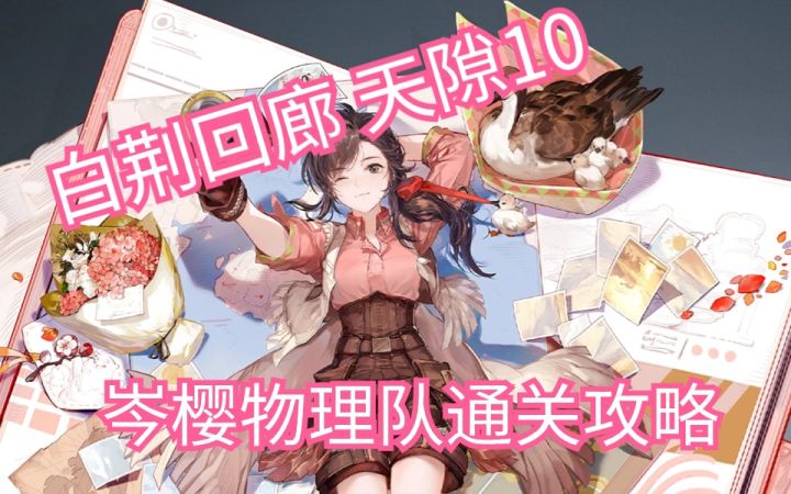 【白荆回廊】岑缨物理队勇闯天隙10层截图