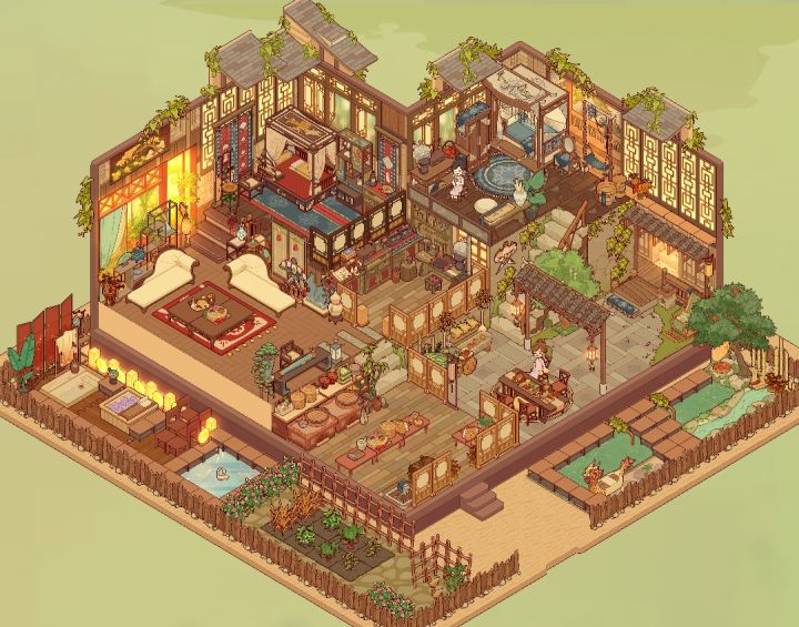 中式小院房屋截图