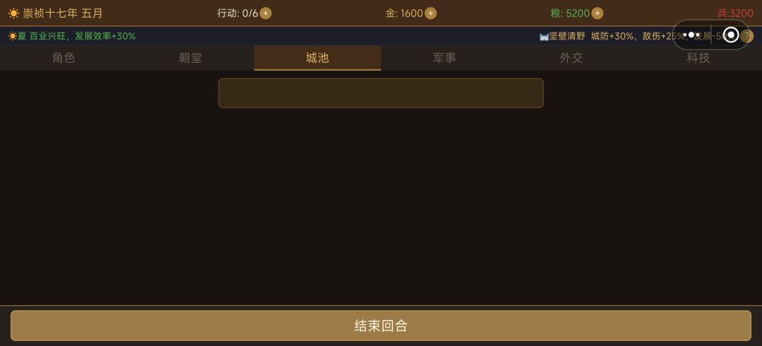 怎么没有城池 1