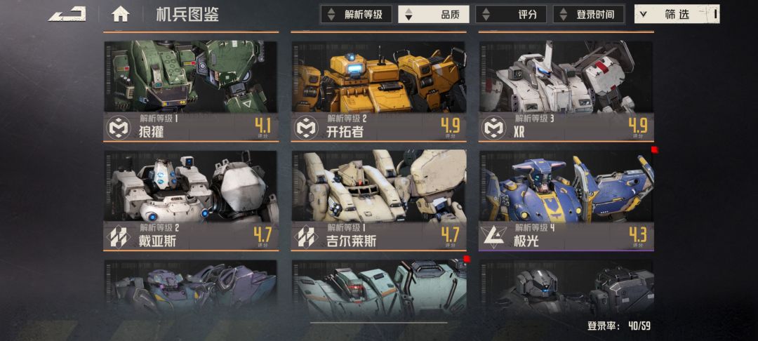 关于人物和机甲的培养 大佬们给个意见 3