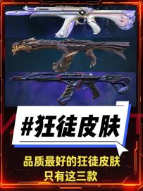 瓦品质最好的狂徒皮肤只有这三款，你最期待哪个上线瓦手