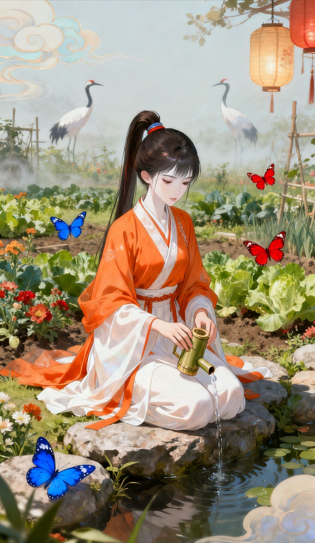 这是ai画的,和人画的哪个好看。明显前者 3