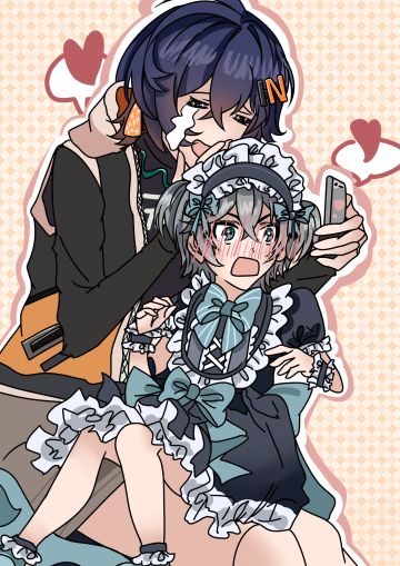 如果哥哥变成小孩子的话。。。也很可爱呢！