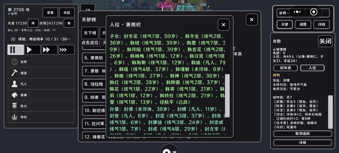 开了六道轮回后… 2