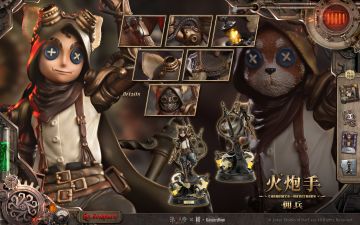 #第五人格# #第五人格×镰田光司# #第五人格IP联动#
※【重点】：
预定渠道：游戏内嵌商城-玩偶之家、第五人格天猫官方旗舰店
预定方式：预售，【定金+尾款】-仅“天猫第五人格官方旗舰店”支持，其他渠道为全款预售！
预订时间：2023年4月27日 12:00
中国大陆地区统一零售价：￥2880
预售优惠价：￥2580（限时）
定金：￥580
尾款：￥2000（按订单顺序和补款批次发货）
（港澳