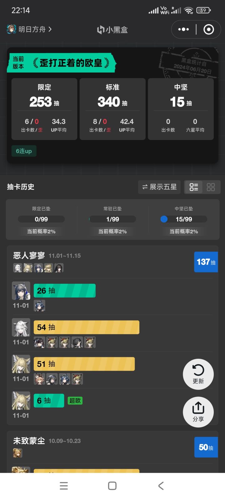 想问下大家继续300抽划算吗截图