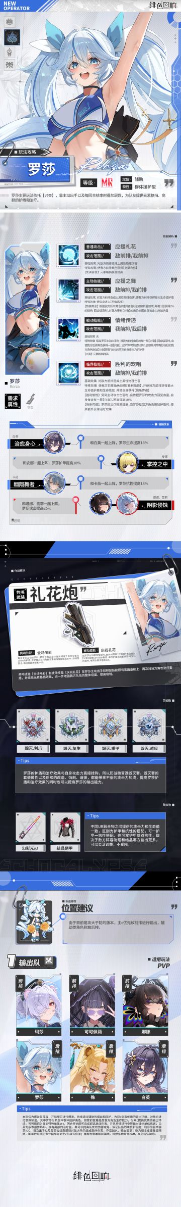 【凛冬居委会】罗莎角色攻略