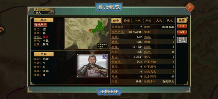 手底下外放卿族叛乱了截图