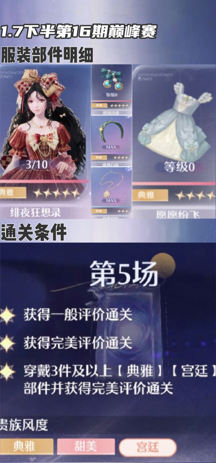 1.7下半第十六期巅峰赛截图