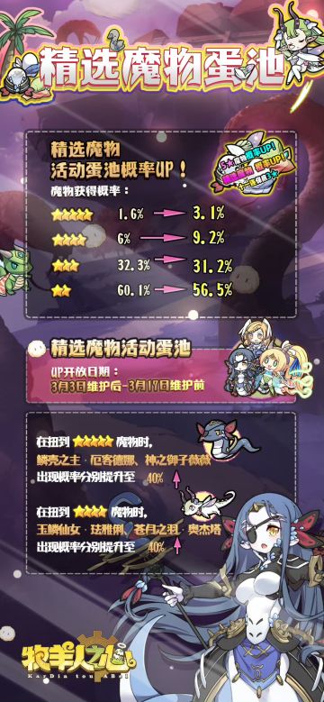 给萌新宝子们科普一下羊油的卡池