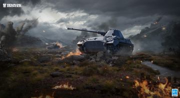 #坦克连#六连发极致输出！D系6级轻坦“57主炮护卫战车”曝光！