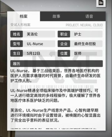 【云图计划】人形背景挖掘第3.1期——芙洛伦