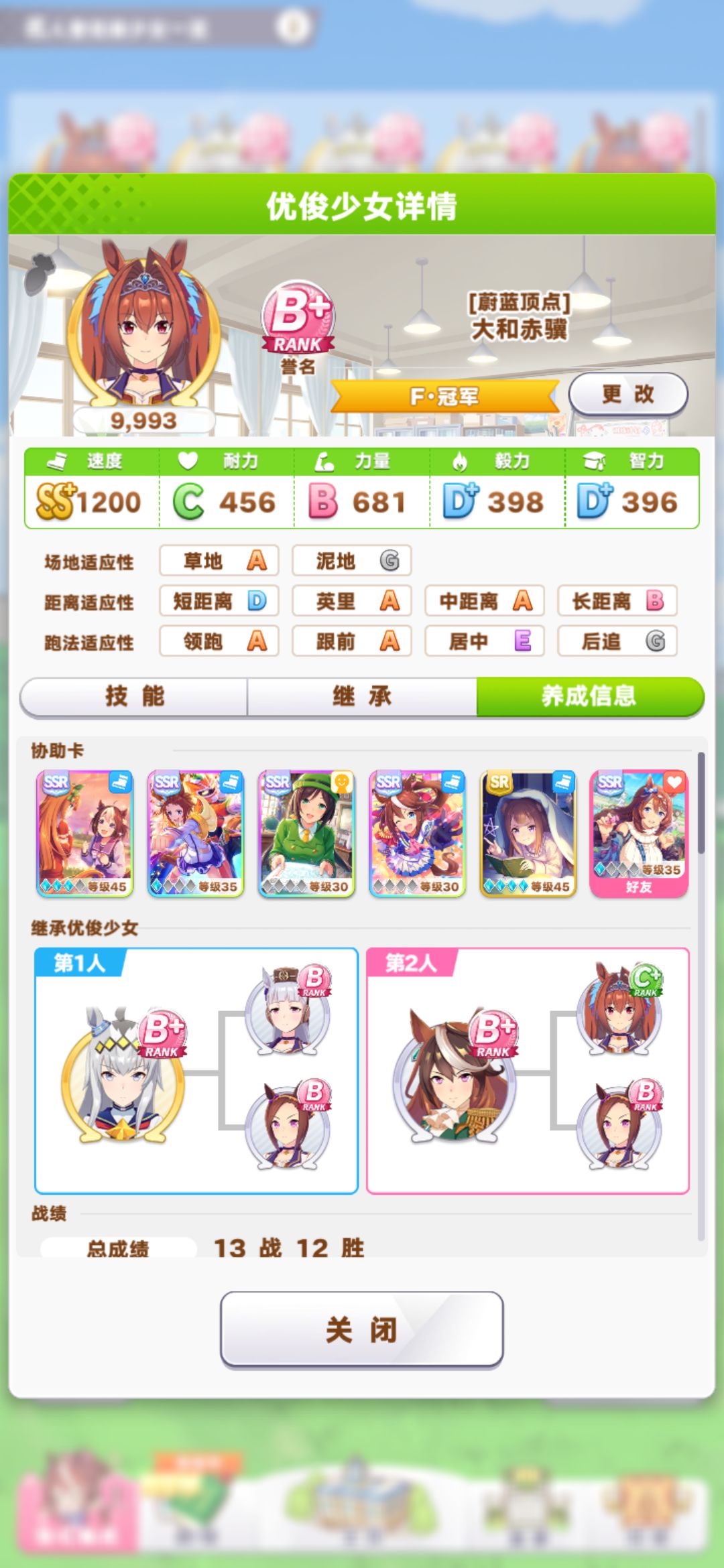 大和赤骥!哎差点! 4