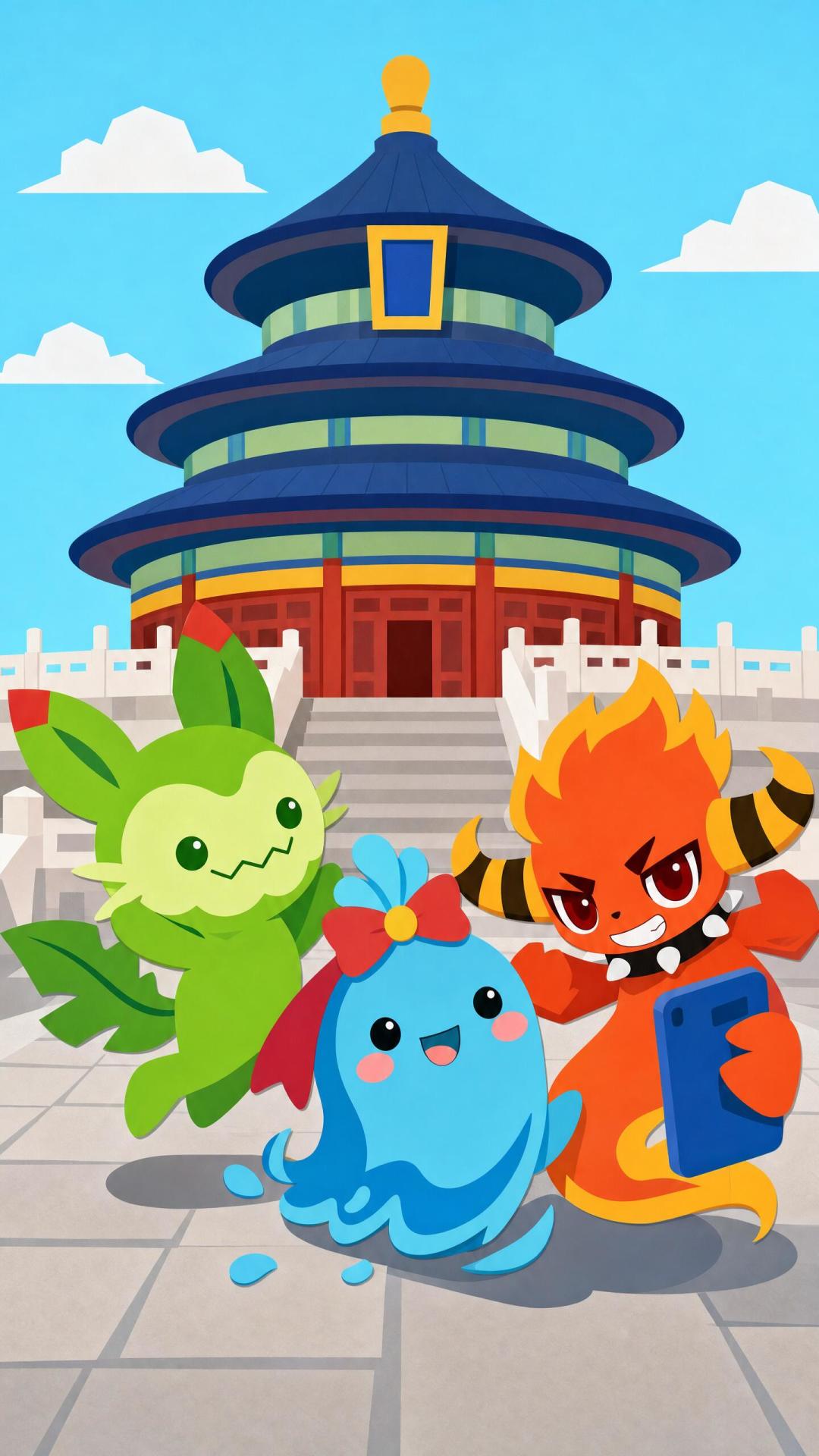 和洛克王国三小只一起旅行 4