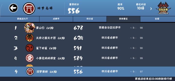一区家族招人截图
