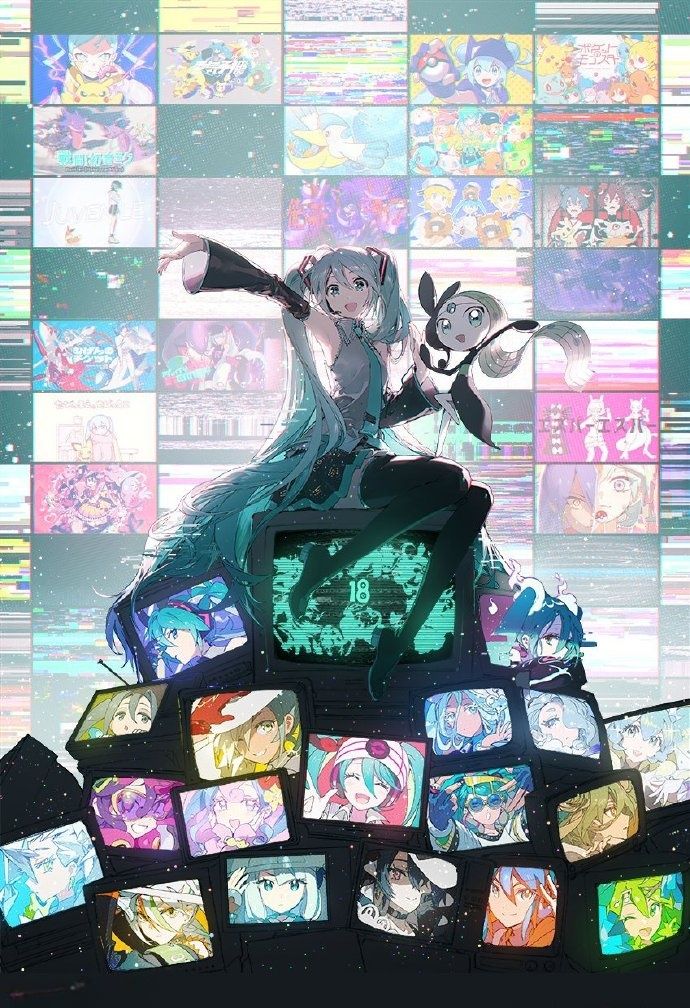 分享一位画初音未来超级好看的画师 2