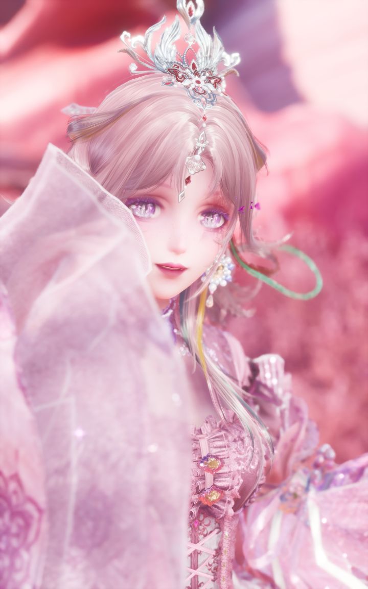 粉色绝美截图