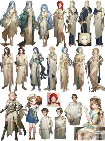 阿派朗服装全员统计