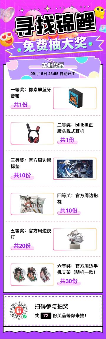 是谁家游戏又送周边呀？哦是我们~扫码可直达哦#游戏安利#游戏推荐#游戏福利#游戏资讯#游戏讨论