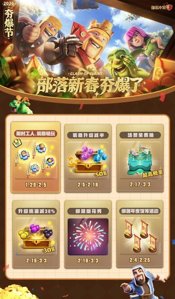 新春夯爆节来袭！年度最大福利月开启！