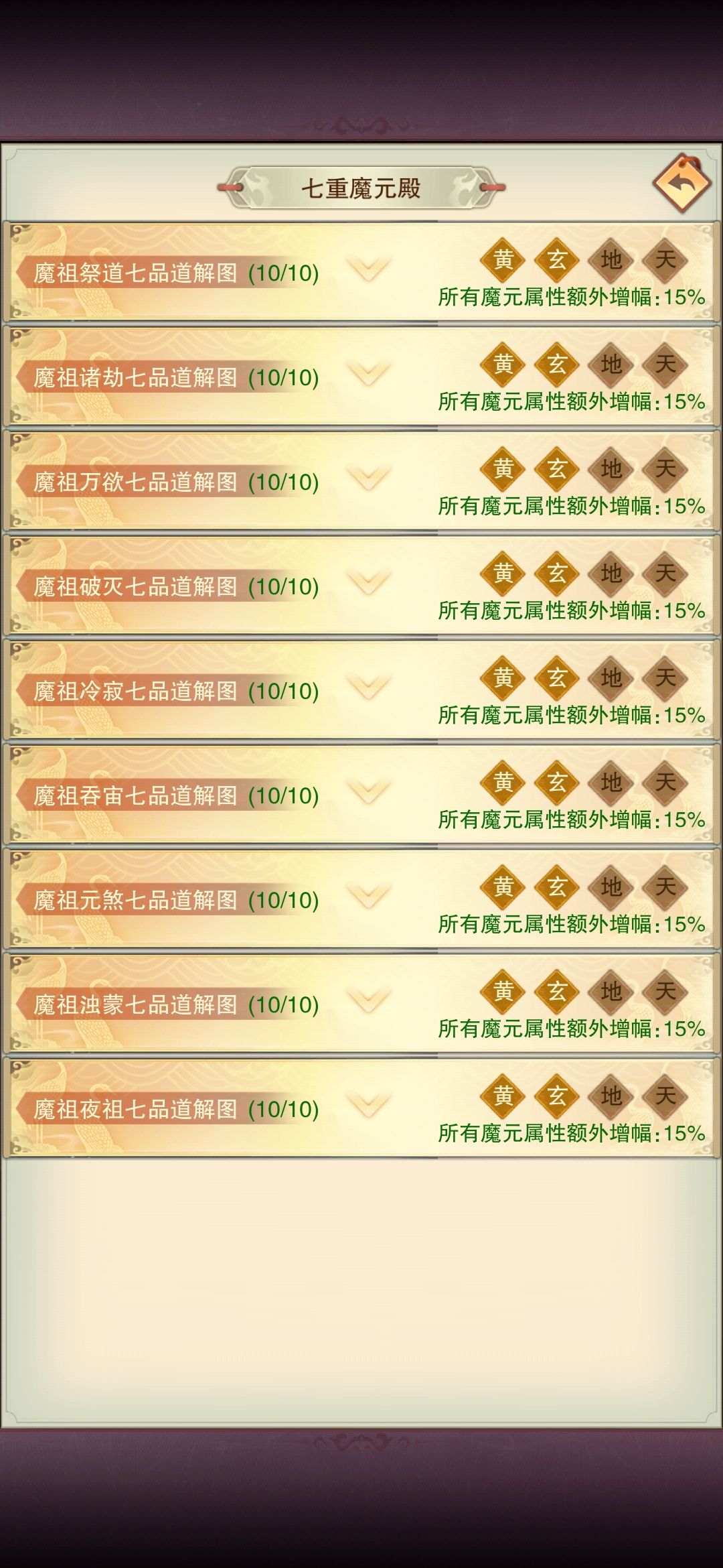 纪念一下~魔元全部集齐了 3