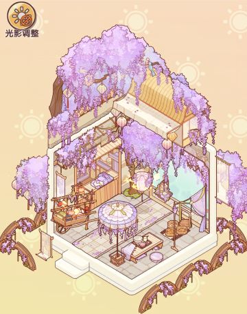 🌸限时套间「花影乞巧」上线啦~