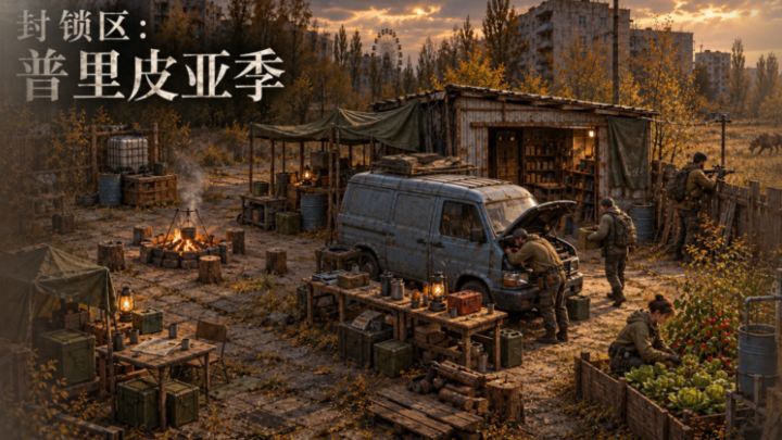 末日前疯狂囤物资❗️末日后探索发展安全区🔥截图