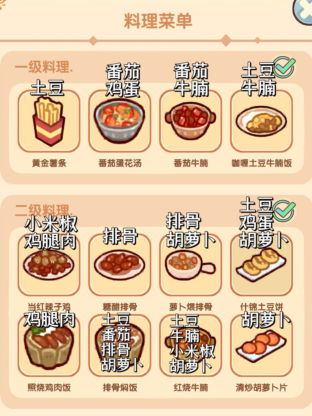 我的休闲时光|菜谱大全 2