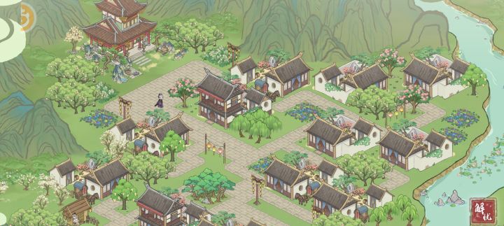 分享下我的小村落布置截图