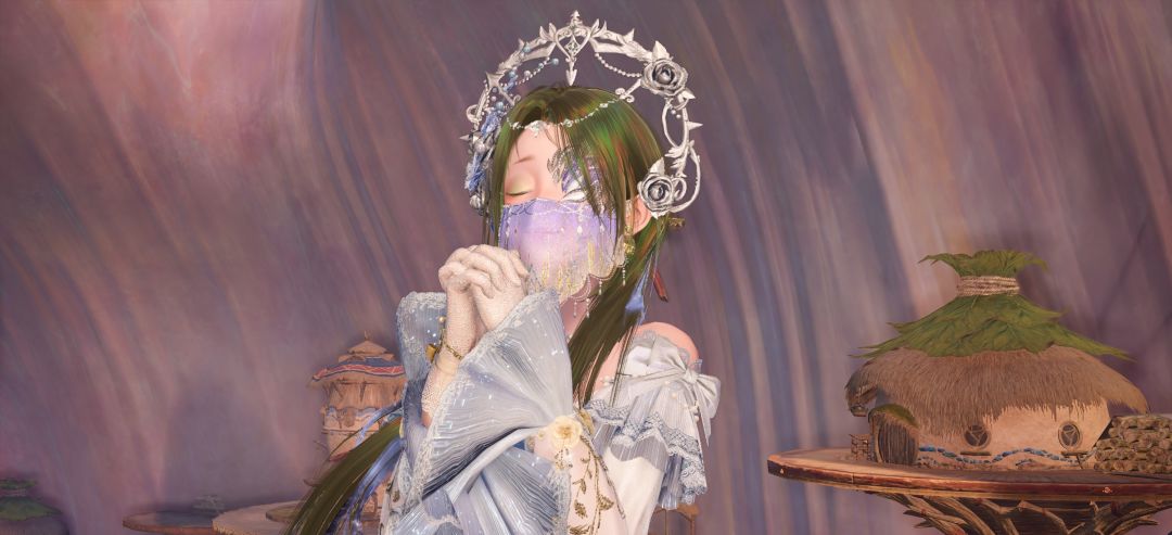 神女的头发真的美轮美奂 2