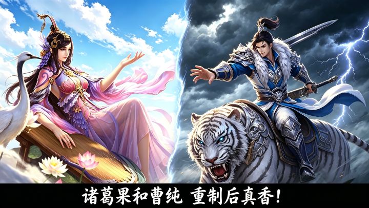 诸葛果有强度!曹纯有节奏!俩武将重制后彻底崛起!我是真爱玩!截图