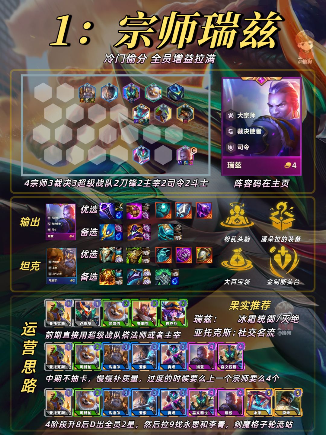 9月6日最新10套阵容,上分玩这些就对了 3