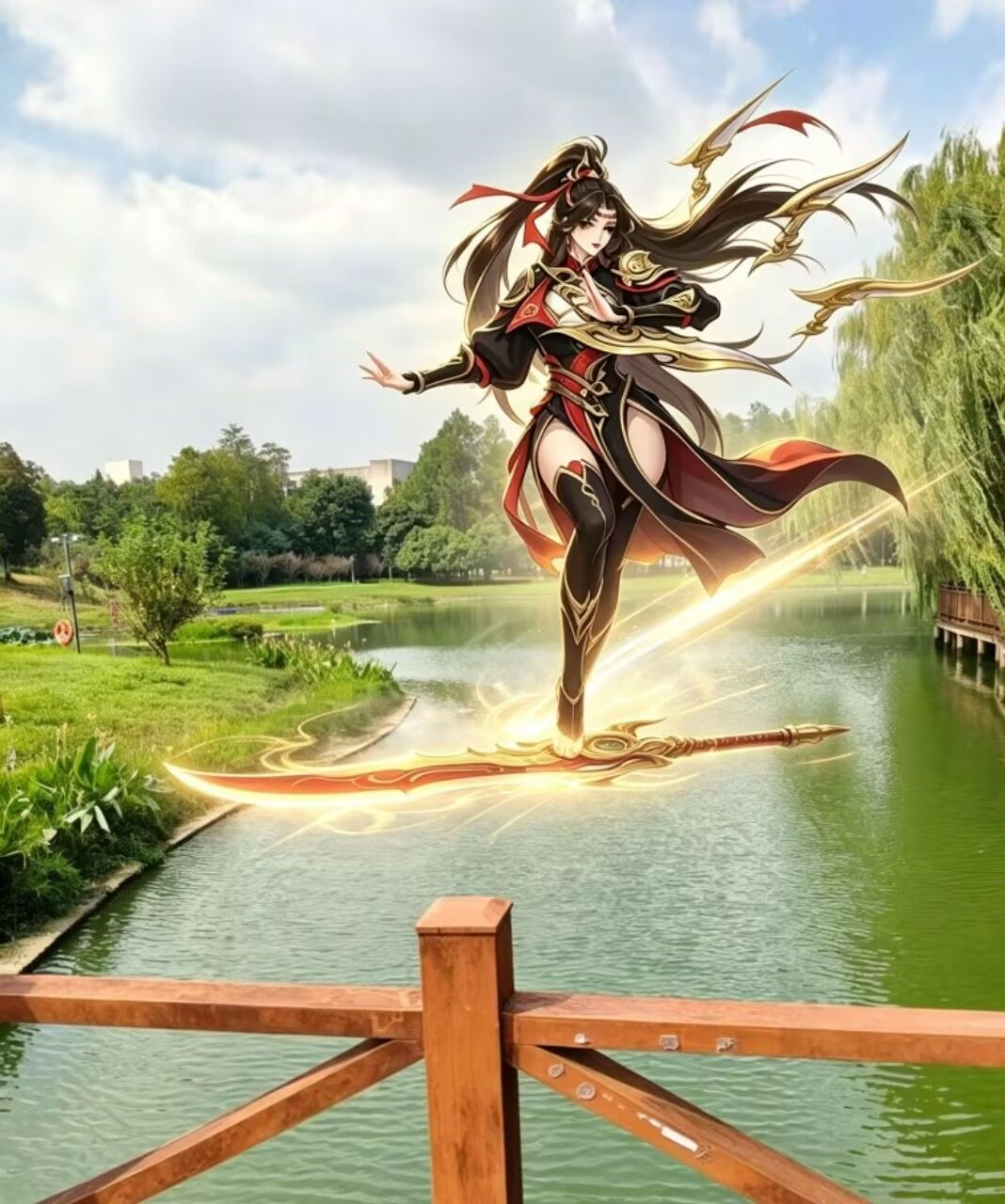 【我的御剑日记】御剑游湖畔翠湖 1