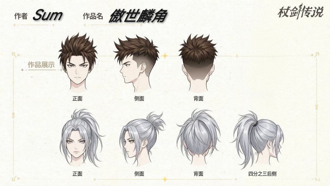 【发型征集投稿】强者之证:傲世麟角 1
