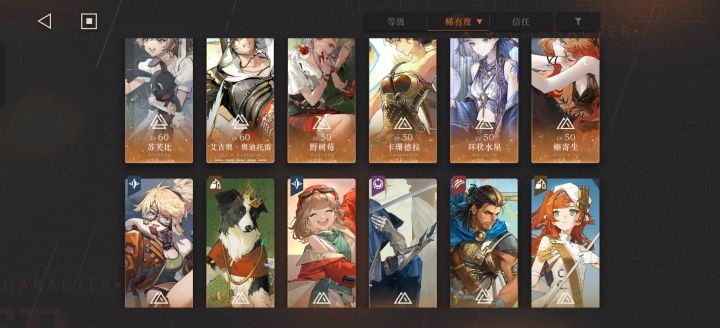 萌新求配队截图