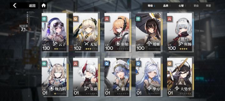 有了一些新角色截图