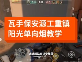 瓦手源工重镇实战阳光单向烟教学