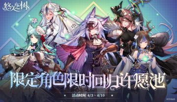 许愿池预告-【限时复刻】限定角色限时回归许愿池即将开启~！