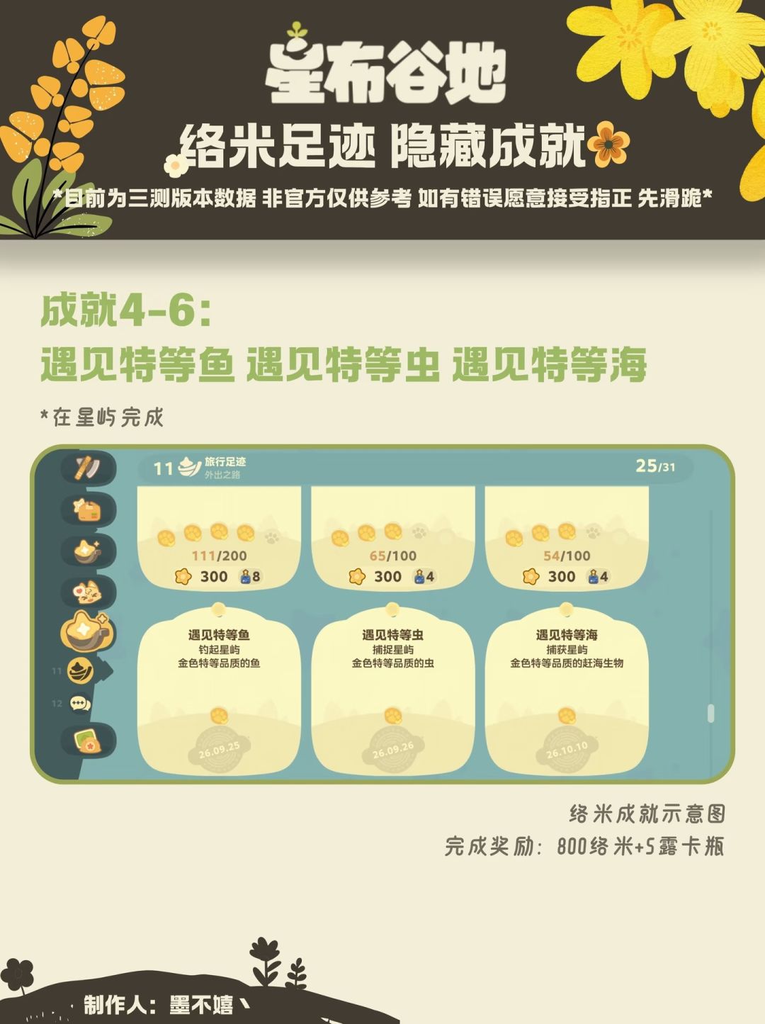 星布谷地三测🌲隐藏成就篇! 4