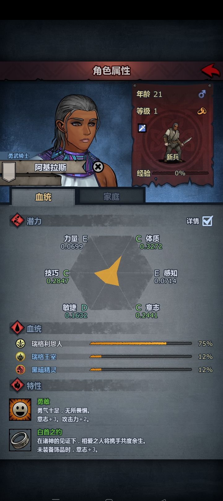 为什么这都能配出来纯血种😭 2