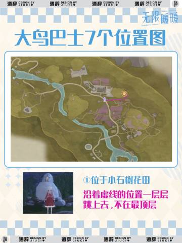 【无限暖暖】大鸟巴士！7颗高空奇想星拿捏