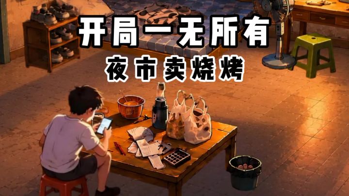 开局拿的穷鬼剧本❓夜市卖烧烤❗截图