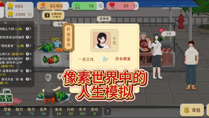 像素世界中的人生模拟截图